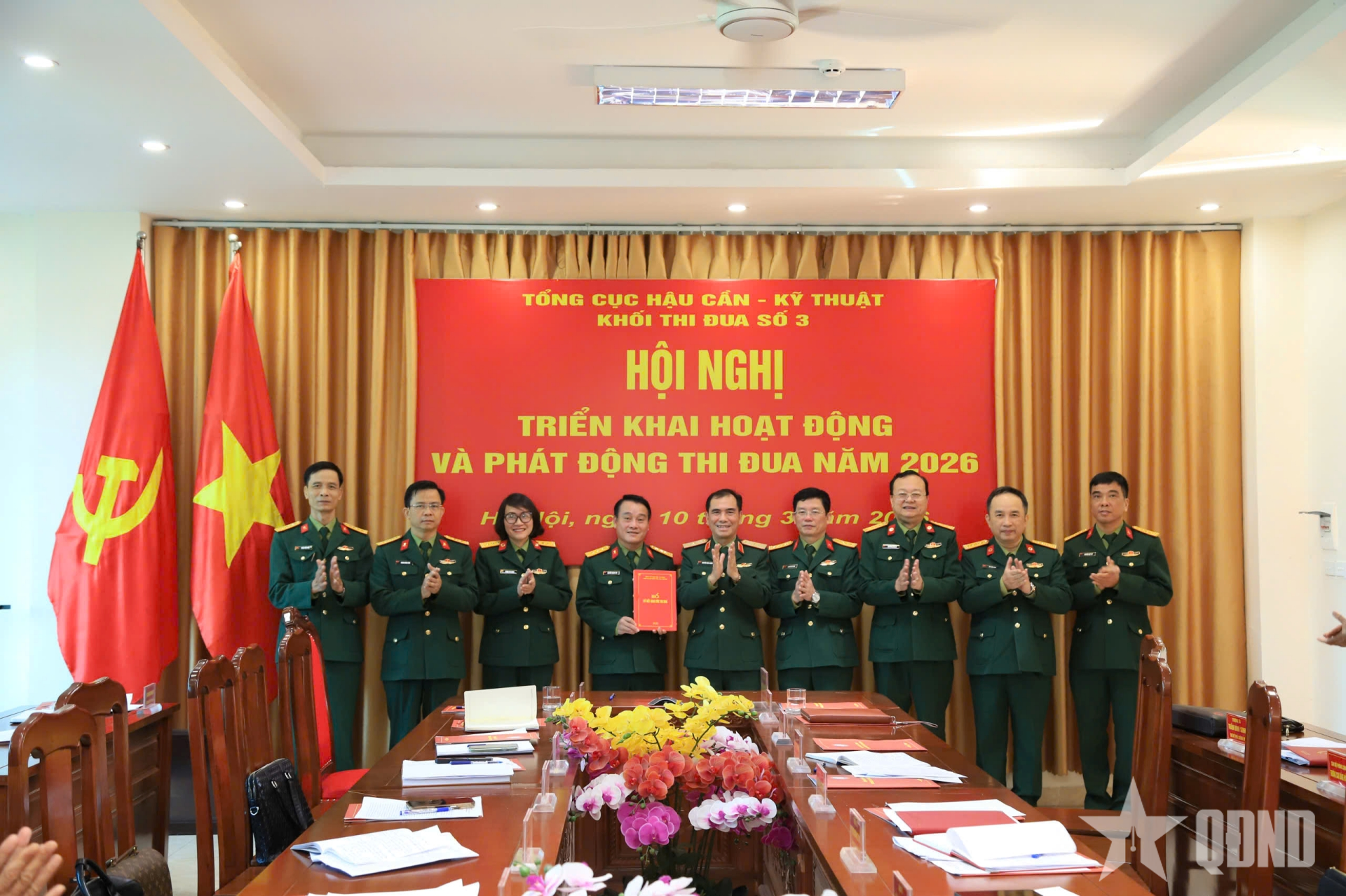 Khối thi đua số 3 Tổng cục Hậu cần-Kỹ thuật triển khai toàn diện các phong trào thi đua